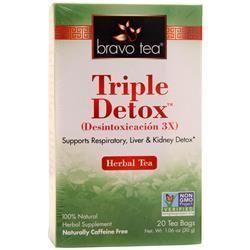 Bravo Tea, Травяной чай с тройной детоксикацией 20 пакетиков