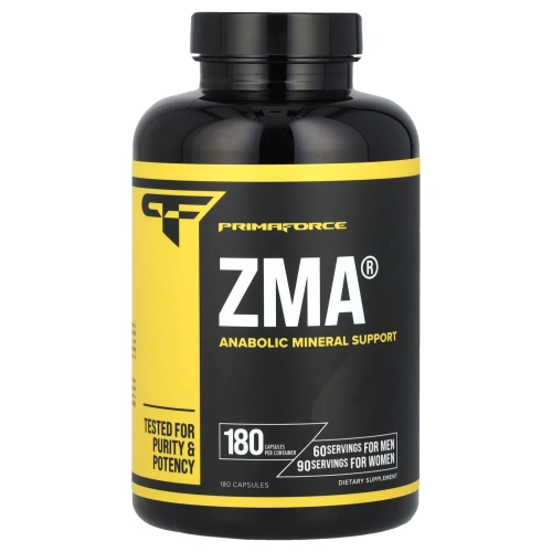 Primaforce, ZMA, 180 растительных капсул