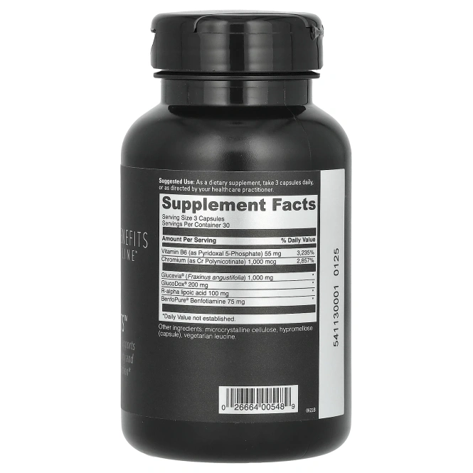 DaVinci Laboratories of Vermont, Benefits Line, Gluco Benefits, 90 капсул