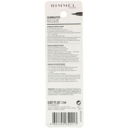Rimmel London, Подводка-фломастер Scandaleyes, 001 черная, 1,1 мл