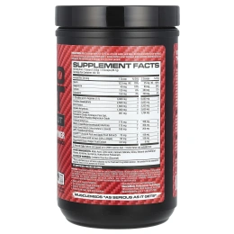 MuscleMeds, Nitro Lift ™, предтренировочный комплекс, синяя слякоть, 522 г (1,15 фунта)