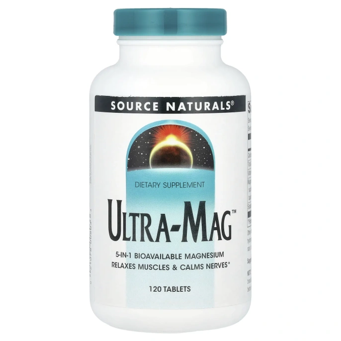 Source Naturals Ultra-Mag, 120 таблеток