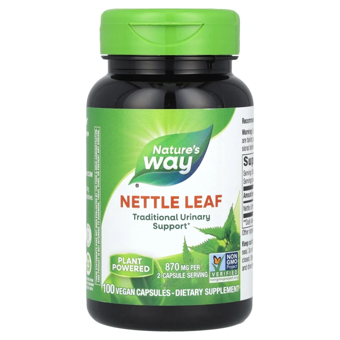 Nature's Way, Nettle Leaf,  435 мг, 100 капсул