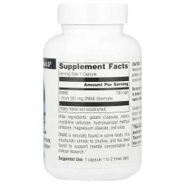 Source Naturals, ДМАЭ, 351 мг, 100 капсул