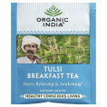 Organic India, Чай тулси, завтрак, 18 пакетиков для настоя, 30,6 г (1,08 унции)