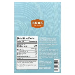 BUBS Naturals, Halo Functional Creamer, порошок из масла MCT, без добавок, 14 пакетиков по 10 г (0,35 унции)