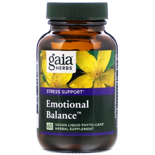 Gaia Herbs, Эмоциональный баланс 60 жидких капсул