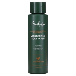 SheaMoisture, Для мужчин, необработанное масло ши и масло мафуры, увлажняющий гель для душа, 444 мл (15 жидк. унц.)