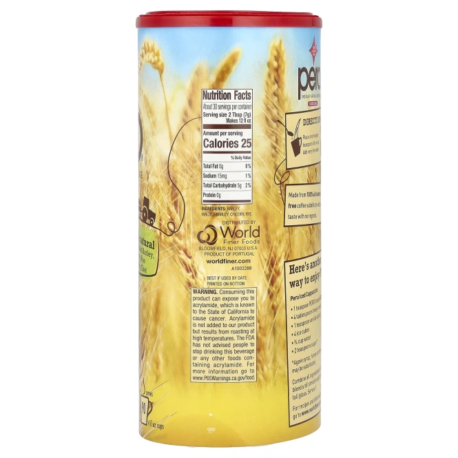 Pero, Быстрорастворимый натуральный напиток, без кофеина, оригинальный, 200 г (7 унций)