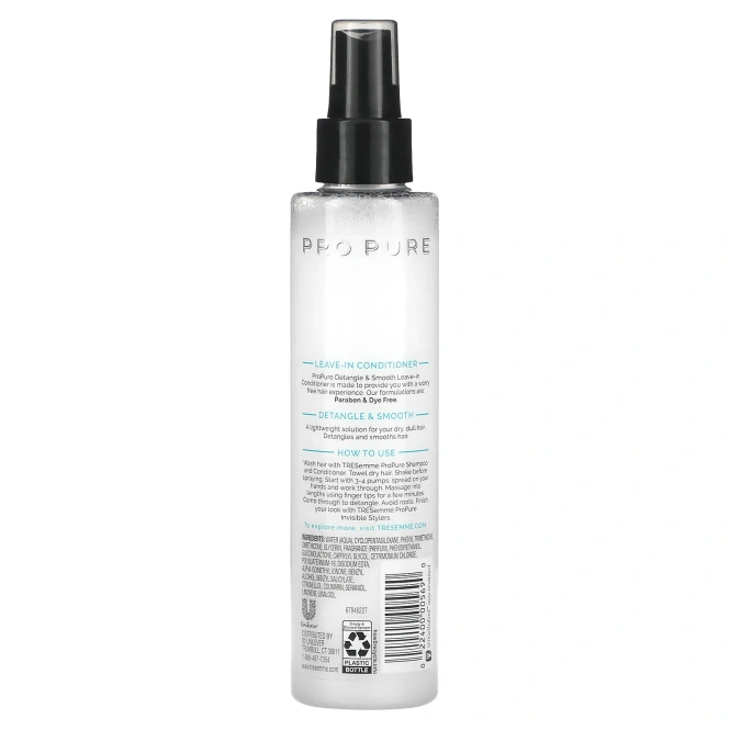 TRESemmé, Pro Pure, Несмываемый кондиционер, 6,1 жидких унций (180 мл)