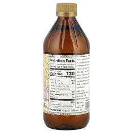 Eden Foods, Органическое сафлоровое масло, нерафинированное, 16 жидких унций (473 мл)