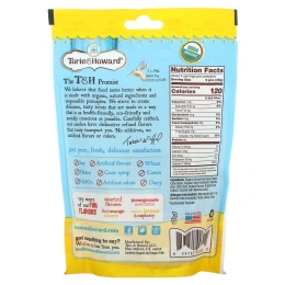 Torie & Howard, Органические жевательные фруктовые конфеты, лимон Мейера и малина, 113,4 г (4 унции)