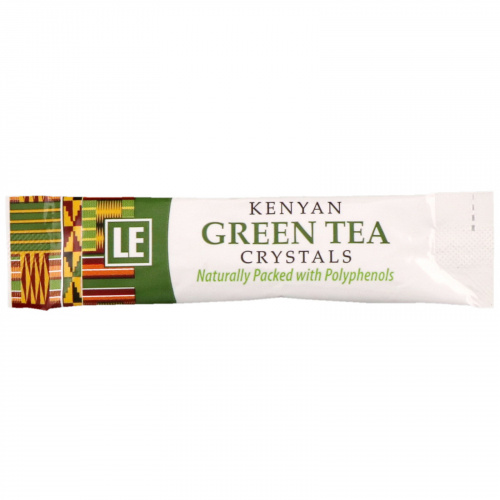 Life Extension, Кристаллы кенийского зеленого чая, 14 упаковок-трубочек