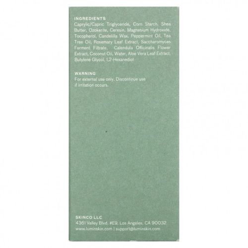 Lumin, Натуральный минеральный дезодорант, 1,7 унции (50 г)