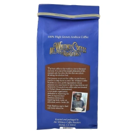 Mt. Whitney Coffee Roasters, органический кофе из Перу, зерновой, средней обжарки, 907 г (32 унций)