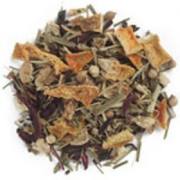 Frontier Natural Products, Органический лимонно-имбирный чай, 16 унций (453 г)