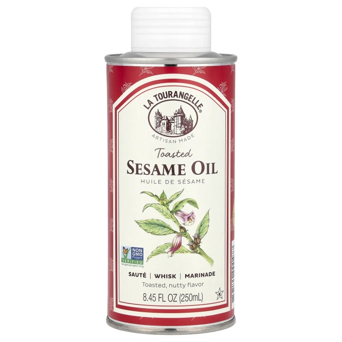 La Tourangelle, Обжаренное кунжутное масло, 250 мл (8,45 жидк. унц.)
