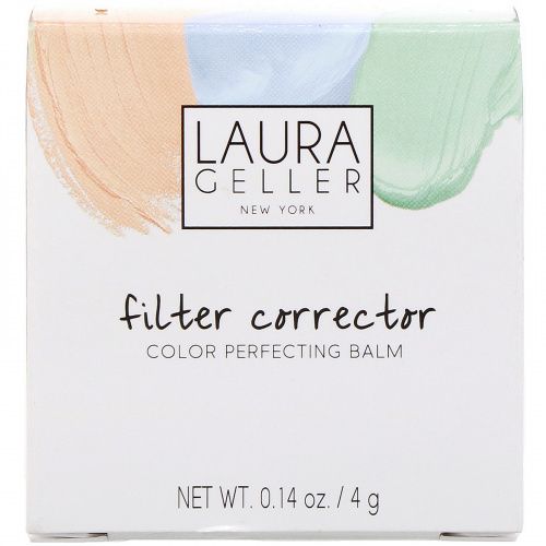 Laura Geller, Бальзам для губ Filter Corrector, Color Perfecting, 4 г