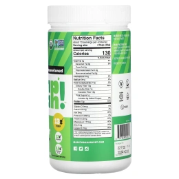 Manitoba Harvest, Органическая конопля Max Fiber, конопляный протеин в порошке, без подсластителей, 454 г (1 фунт)