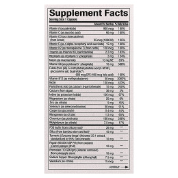 Natural Factors, Whole Earth & Sea®, мультивитамины для женщин старше 50 лет, 60 вегетарианских капсул