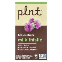 Plnt, Расторопша, 90 вегетарианских капсул