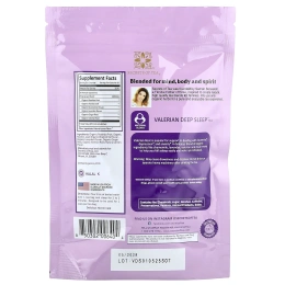 Secrets of Tea, органический чай валериана Deep Sleep™, без кофеина, 20 чайных пакетиков, 40 г (1,4 унции)