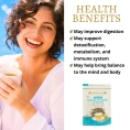 DelighTeas, Аюрведический чай, кориандр и фенхель, травяной чай для выведения токсинов, рассыпчатая смесь, без кофеина, 140 г (5 унций)
