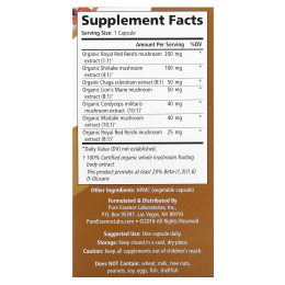 Pure Essence, MyPure, MYcoMune 4X, 30 растительных капсул