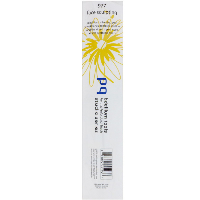Bdellium Tools, Studio Line, Лицо 977, 1 кисточка для скульптурирования