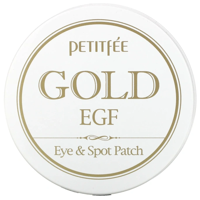 Petitfee Gold EGF патчи для глаз и от прыщей, 60 патчей для глаз и 30 патчей от прыщей