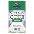 Garden of Life Vitamin Code Family, 120 вегетарианских капсул