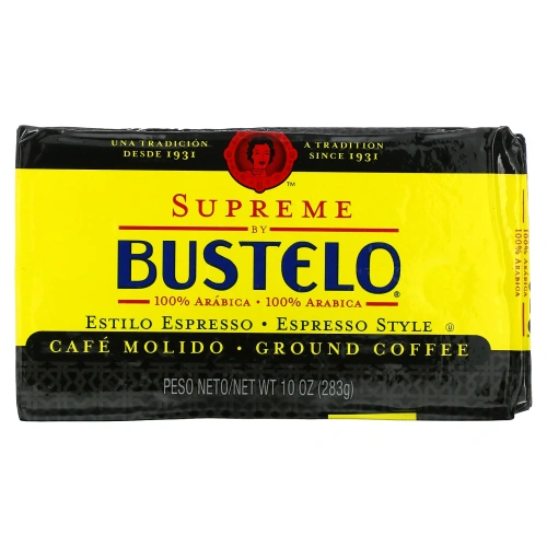 Cafe Bustelo, Supreme by Bustelo, молотый кофе, 283 г (10 унций)