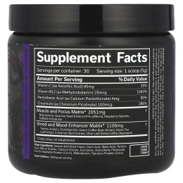 JNX Sports, The Ripper, жиросжигатель, темный виноград, 150 г (5,3 унции)