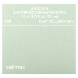 Celimax, Ji Woo Gae, One Step, осветляющие салфетки для тела, 60 шт.