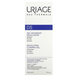 Uriage, DS, регулирующий пенящийся гель, без отдушек, 150 мл (5 жидк. унц.)