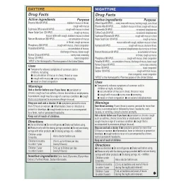 Hyland's Naturals, Комбинированный пакет "Детская слизь + облегчение простуды" - Дневной и ночной 8 жидких унций