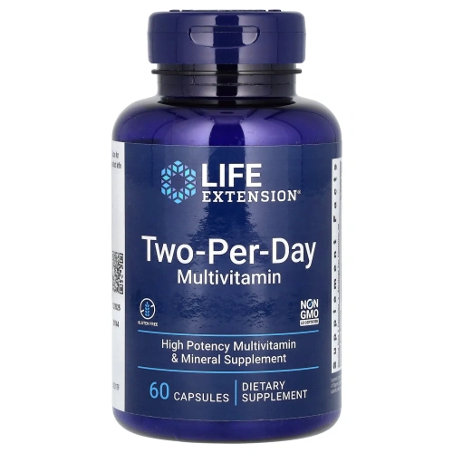 Life Extension, Капсулы «Две в день», 60 капсул