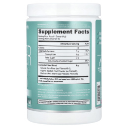 Vitauthority, Fiber Fix, добавка для поддержки кишечника из нескольких волокон, без добавок, 240 г (8,46 унции)