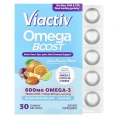 Viactiv, Omega Boost®, жевательные конфеты, цитрусовая страсть, 30 кусочков жевательного геля