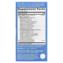 Nature's Way, Fortify Optima, пробиотики и пребиотики для людей старше 50 лет, улучшенный уход, 90 миллиардов КОЕ, 30 капсул с отсроченным высвобождением