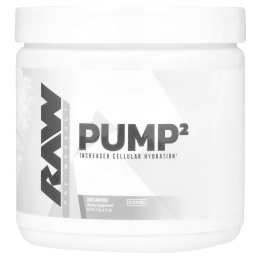 Raw Nutrition, Pump 2, предтренировочный комплекс, без добавок, 124 г (4,37 унции)