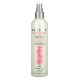 Biosilk, Silk Therapy, спрей для распутывания волос и блеска для собак, 237 мл (8 жидк. Унций)