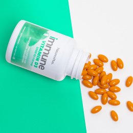 Nature's Plus, Immune Vitamin D3, 125 mcg, 5000 МЕ, 60 Softgels