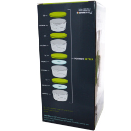 Fit & Fresh, Охлаждающие Контейнеры для Еды Объемом 1 Стакан, набор из 4 шт.