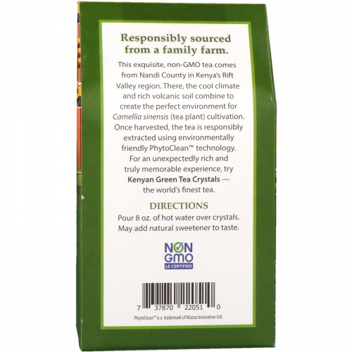 Life Extension, Кристаллы кенийского зеленого чая, 14 упаковок-трубочек