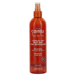 Cantu, Масло ши для натуральных волос, Comeback Curl, Revitalizer для завивки на следующий день, 12 жидких унций (355 мл)