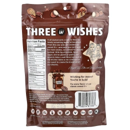 Three Wishes, Гранола без зерен, шоколад и миндаль, 227 г (8 унций)