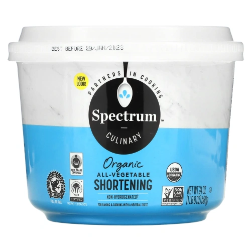 Spectrum Culinary, Органический растительный кулинарный жир, 24 унций (680 g)