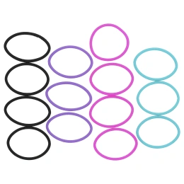 Scunci, Тугие резинки для волос Everyday & Active, No Slip Grip, 14 штук