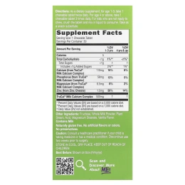 CATALO, Children's Milk Calcium Formula, цинк, 50 жевательных таблеток